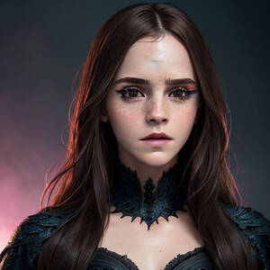 Goth Porn Emma Watson - ultra realistic adult Emma Watson as supergirl\