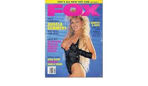 Angela Summers Porn Magazine Covers - Fox Magazine April 1992 Pornstress Angela Summers by Mi