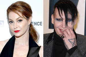 Marilyn Manson Porn - EsmÃ© Bianco sues Marilyn Manson for sexual assault