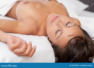 girls sleeping naked - Naked Woman Sleeping in White Bed Stock Photo - Image of white, adult:  10597838