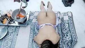 Kitchen Spooning Anal - Indian Hot Wife Without Panty Cooking In Kitchen Has Anal Sex By Cuckold  Husband With Clear Hindi Audio watch online