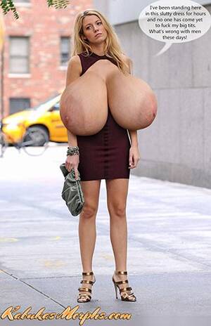 Blake Lively Tits - Blake Lively Wants Someone To Fuck Her Tits â€“ Big Boobs Celebrities