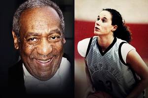 interrupted having sex with secretary french boss - Left, Bill Cosby in 2004; Right, Andrea Constand plays highschool  basketball, 1991
