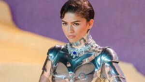 Kim Kardashian Outrageous - Zendaya's robot suit at the Dune: Part Two premiere and Thierry Mugler's  wildest looks