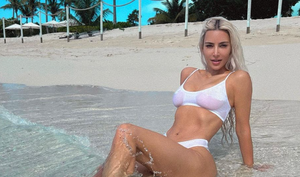 beach dreams nude gallery - Kim Kardashian Wore a See-Through White Bikini on My Dream Vacation |  Glamour