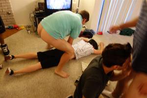 Boy Passed Out Fucked - Fraternity-X-Drunk-Frat-Pledge-Gets-Barebacked-While-
