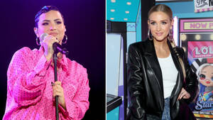 Ashlee Simpson Cum Porn - Ashlee Simpson Joins Demi Lovato for Rare Live Performance