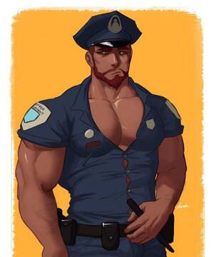 Black Cop Gay Porn Cartoon - Police Gay Sex Cartoon | Gay Fetish XXX
