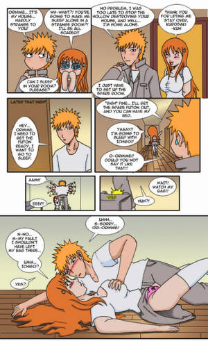 Bleach Ichigo And Orihime Porn - One night at Ichigo's - HentaiEra