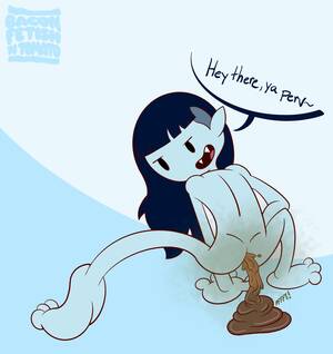 Adventure Time Poop Porn - Rule 34 - adventure time ass baconfetish'ntomato black hair blue skin  cartoon network defecation fangs feet looking back marceline nude  onomatopoeia pointy ears pooping scat simple background smile speech bubble  text vampire |