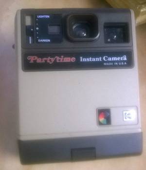 1980s Amateur Porn Instant Camera - Vintage Kodak PartyTime Instant Film Camera // 1980s // by Siochan, $22.00