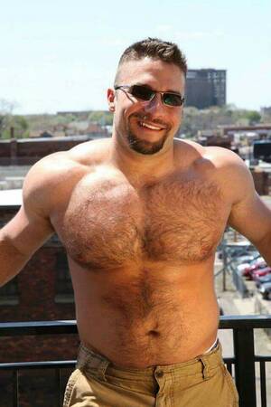 Gay Muscle Bear Porn - Hairy chest gay muscle bear . Porn clips. Comments: 1