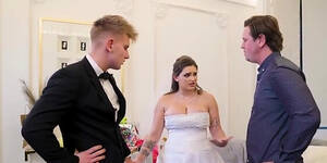 Amateur Brunette Wedding - Cheating Bride Happily Ever After With Taylee Wood HD SEX Porn Video 10:28