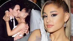 Ariana Grande Bbc Porn - Ariana Grande's rocky road to happiness as she marries true love Dalton  Gomez - Mirror Online