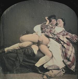 Daguerreotype Porn - An amorous couple,\