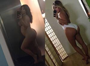 kim kardashian pregnant nude - 9 Times the Kardashians Have Told Their Body Critics to Suck It