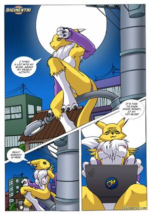 digimon hentai blog - Renamon's Blog: This is what happens when digimons having sex and not  locking up the door! â€“ Digimon Hentai Porn