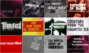 1960s Porn Movie Titles - Belted, Booted and Buckled: B-Movie Title Design of the 1960s