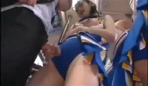 cheerleader upskirt on bus - Japanese Cheerleader Porn - japanese & cheerleader Videos - SpankBang