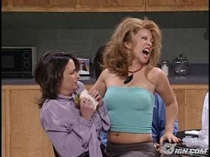 Cheri Oteri Porn - Her mimicry skills are showcased in a montage of her appearances as Barbara  Walters and on a Judge Judy spoof which features an appearance from the  real ...