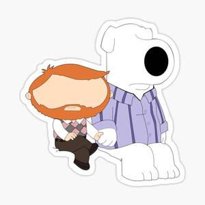Haley Brian Griffin Porn - Stewie Griffin Stickers for Sale | Redbubble