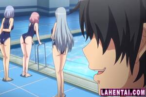japanese anime swimsuit hentai - Hentai babe in swimsuit gets analed | Any Porn