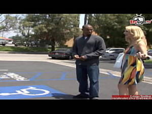 interracial street - Busty Blonde Slut Pick Up At The Street For Interracial Sex - xxx Mobile  Porno Videos & Movies - iPornTV.Net