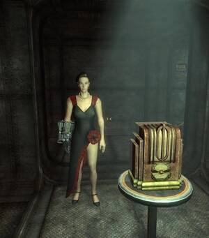 Fallout New Vegas Veronica Porn - The only reason I wanted to do Dead Money again. Veronica deserves a nice  dress. : r/fnv