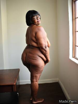 massive tits bbw arched feet - Porn image of bbw barefoot arched eyebrow glasses big tits looking at  viewer thick thighs created by AI