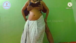 Busty Indian In Saree - Busty Indian Wife Seducing in White Saree. Riding Desperately to Satisfy  Her Partner! ~ Divya Divine - XVIDEOS.COM