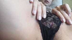 Bra Lace Panties Pussy - Pussy under Black Lace Panties watch online