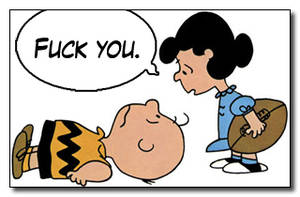 Charlie Brown Fucking Porn - It was like Lucy tricking Charlie Brown if Lucy was making millions of  dollars making Charlie Brown miss, and if it took three man-weeks to run up  to the ...