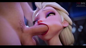 Frozen Porn Blowjob - Elsa Deepthroat - Frozen - XVIDEOS.COM