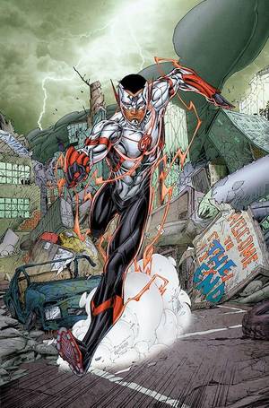 Flash Cartoon Character Porn - The Flash: Futures End 1 - Brett Booth