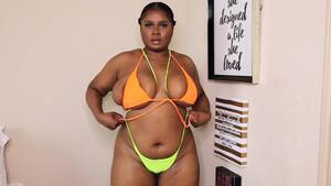 ebony busting - Big Titty Ebony Busting Out Of Micro Bikini's - EPORNER