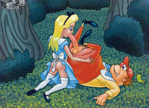 Alice In Wonderland Porn Drawings - Alice in Wonderland porn pics where this babe gets screwed