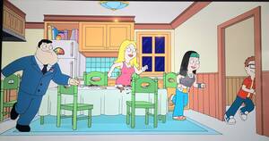 American Dad Porn Animation - Guys, get in here! The porn channel's coming in for some reason! : r/ americandad