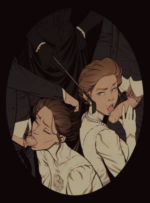 Bondage Blowjob Art - Rule 34 - 2boys 3girls :>= bi domination bisexual black hair blowjob blue  eyes bondage breasts brown hair clothed clothed sex disgrace dominant  female dominant male erection faceless male fellatio femdom femsub