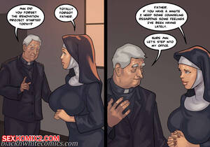 cartoon nuns sex captions - âœ…ï¸ Porn comic Black Devotion. BlackNWhiteComics Sex comic milf nun got |  Porn comics in English for adults only | sexkomix2.com