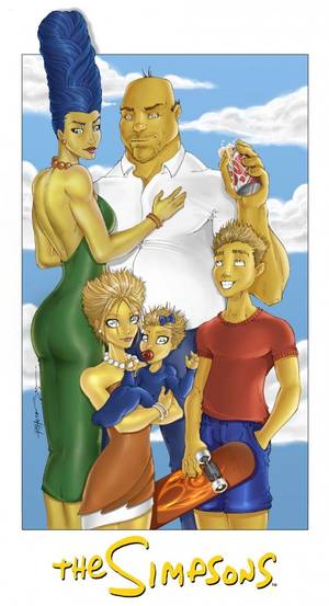 Disturbing Cartoon Porn - Les Simpsons Ã  la sauce Comics : Sveltes et Sexy [FanArt]