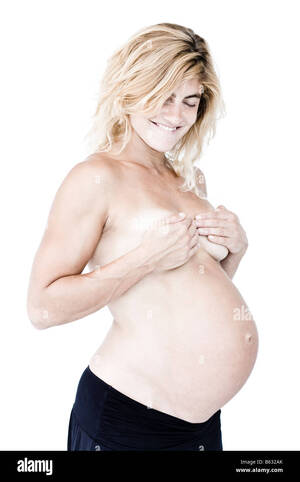 mature pregnant mom nude - 33 year old pregnant caucasian woman with the upper torso nude Stock Photo  - Alamy