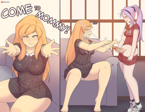 hentai futanari cumshots - Eliza cumming - come to mommy [futanari cumshot] by mekkx - Hentai Foundry