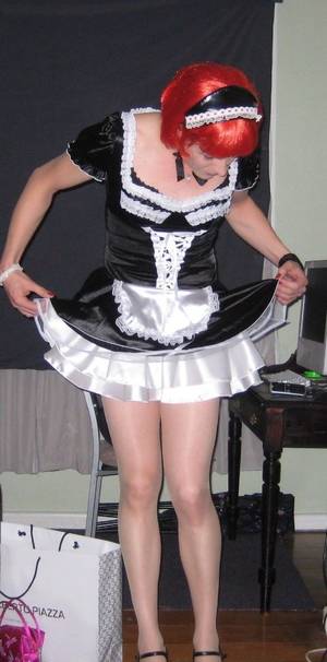 maids outfit transexual gangbang - Yes dear, it is a maid uniform and you are now a domestic maid.