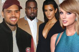 Kanye West Taylor Swift Interracial Porn - As Kanye West and 'Taylor Swift' get naked in Famous, who's real and who's  fake in controversial video?