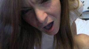 Mom Natasha - Mom is in a mood today and goes into her son's room to talk to him. Takes  away his homework and makes some naughty gestures, embarrassing her son.