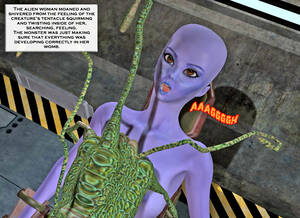Alien Woman Porn - hot female alien ready for some action in 3d tentacle porn |  3dwerewolfporn.com