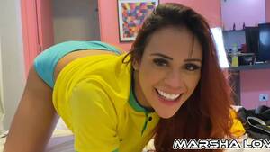 brazil world cup gangbang - Short guy fucks sexy Latina after Brazilian Team played in a World Cup 2022