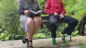 nice outdoor handjob - Gorgeous outdoor handjob from a hot milf - XNXX.COM