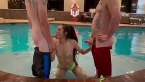 Mmf Pool Porn - MMF by the Pool (Part 1) - Pornhub.com