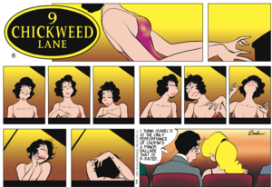 chick lane cartoon porn - The Unbearable, Insufferable Horniness of 9 Chickweed Lane, a Comic Strip  for Pretentious Perverts â€” It Turns Out the Naming Rights! Membership  Option Was For Real and Someone Is Now Five Hundred